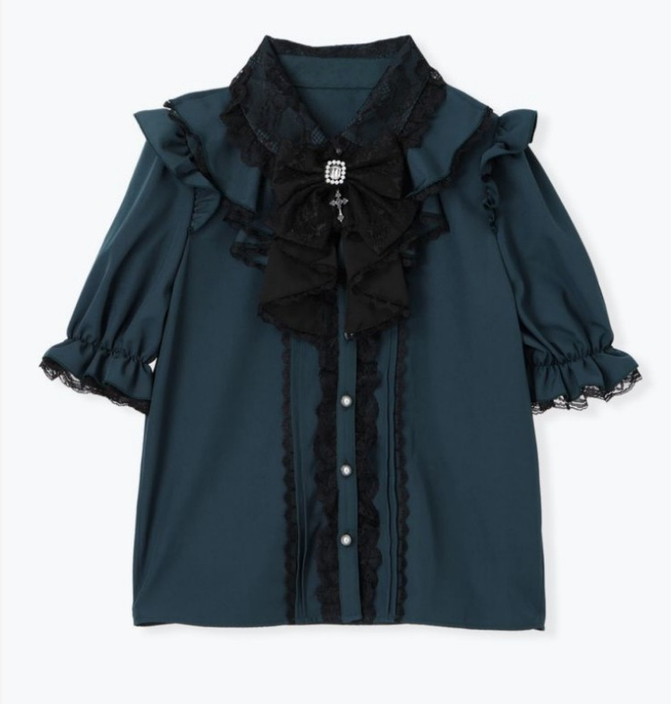 Y2K Spitze Rüschen Bluse Fraue – Summer Grunge Clothing Bewertung und Preis