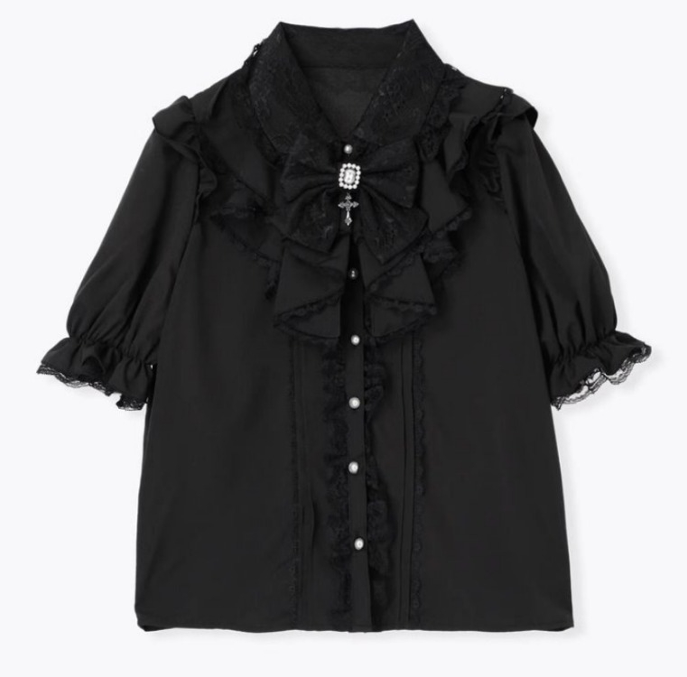 Y2K Spitze Rüschen Bluse Fraue – Summer Grunge Clothing Bewertung und Preis