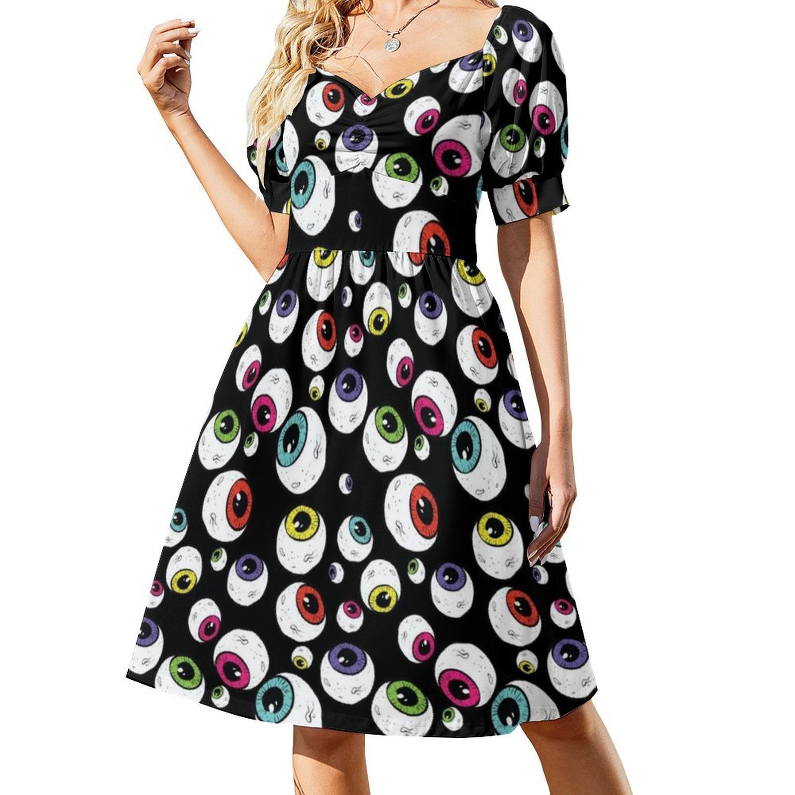 Augen überall Boho Chic Kleid  – Summer Clothing For A Beach Bewertung und Preis