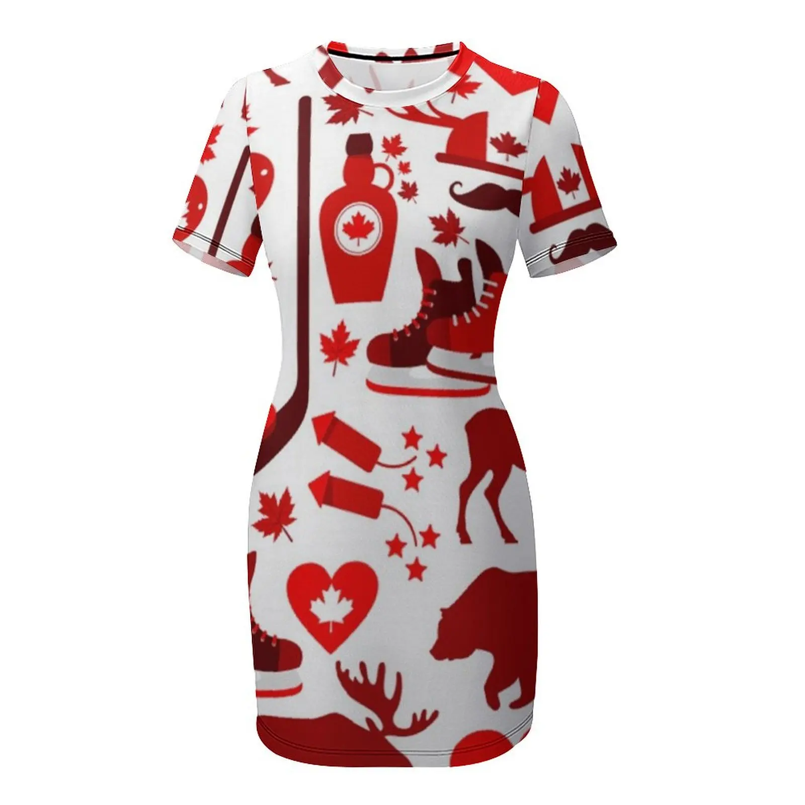 All Things Canada Pattern Kurz – Summer Clothing Women Canada Bewertung und Preis