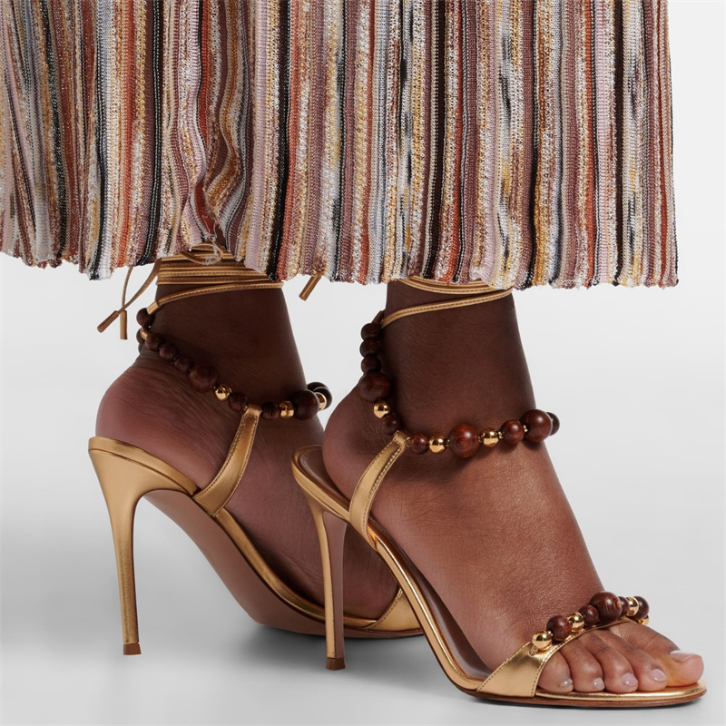 Retro Luxus Braune Ledersandal – Summer Closet Bewertung und Preis